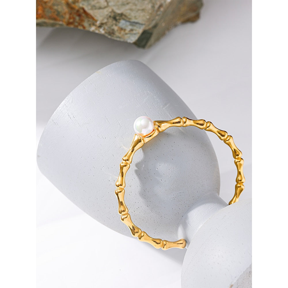 Bamboo Bu l Bracelet Bangle