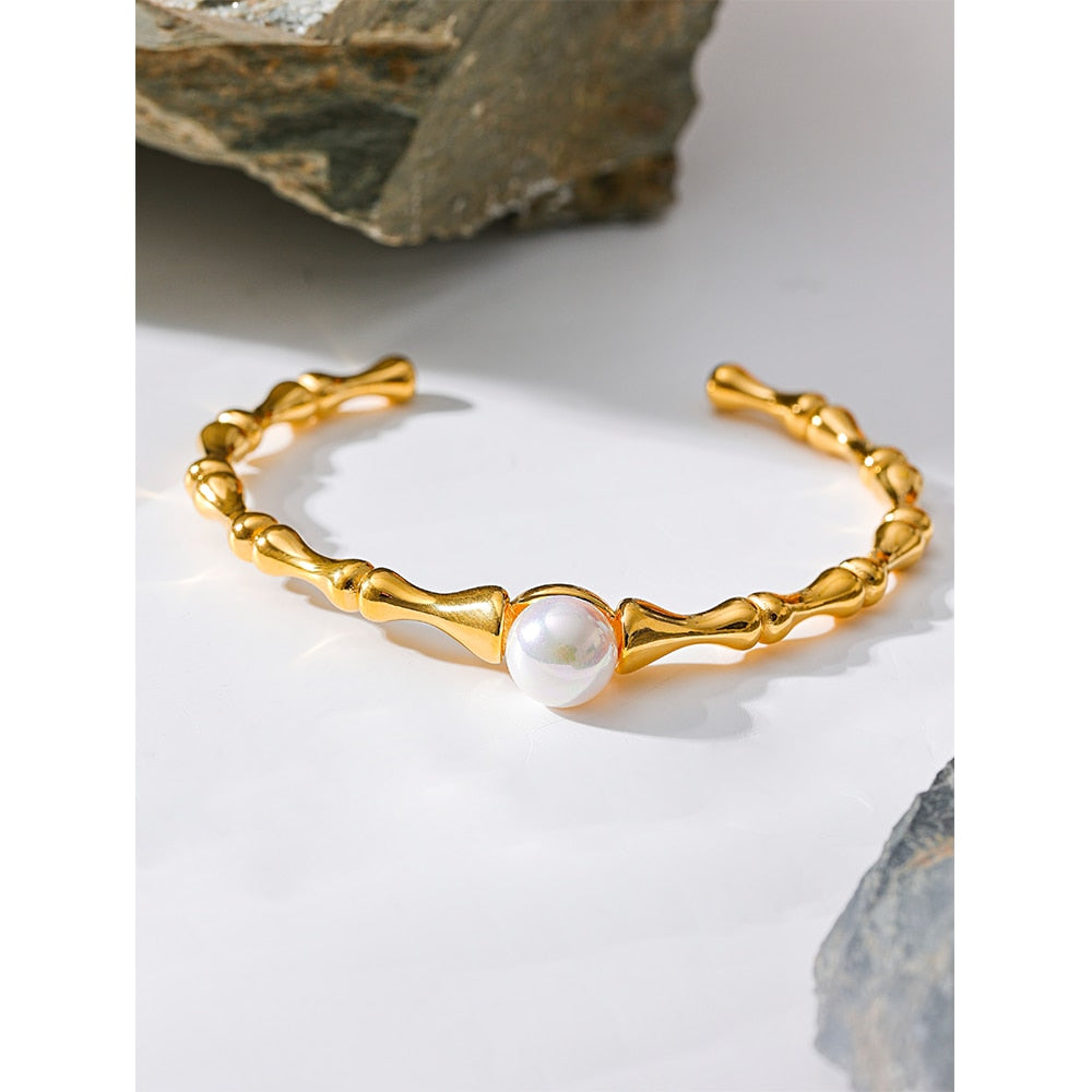 Bamboo Bu l Bracelet Bangle