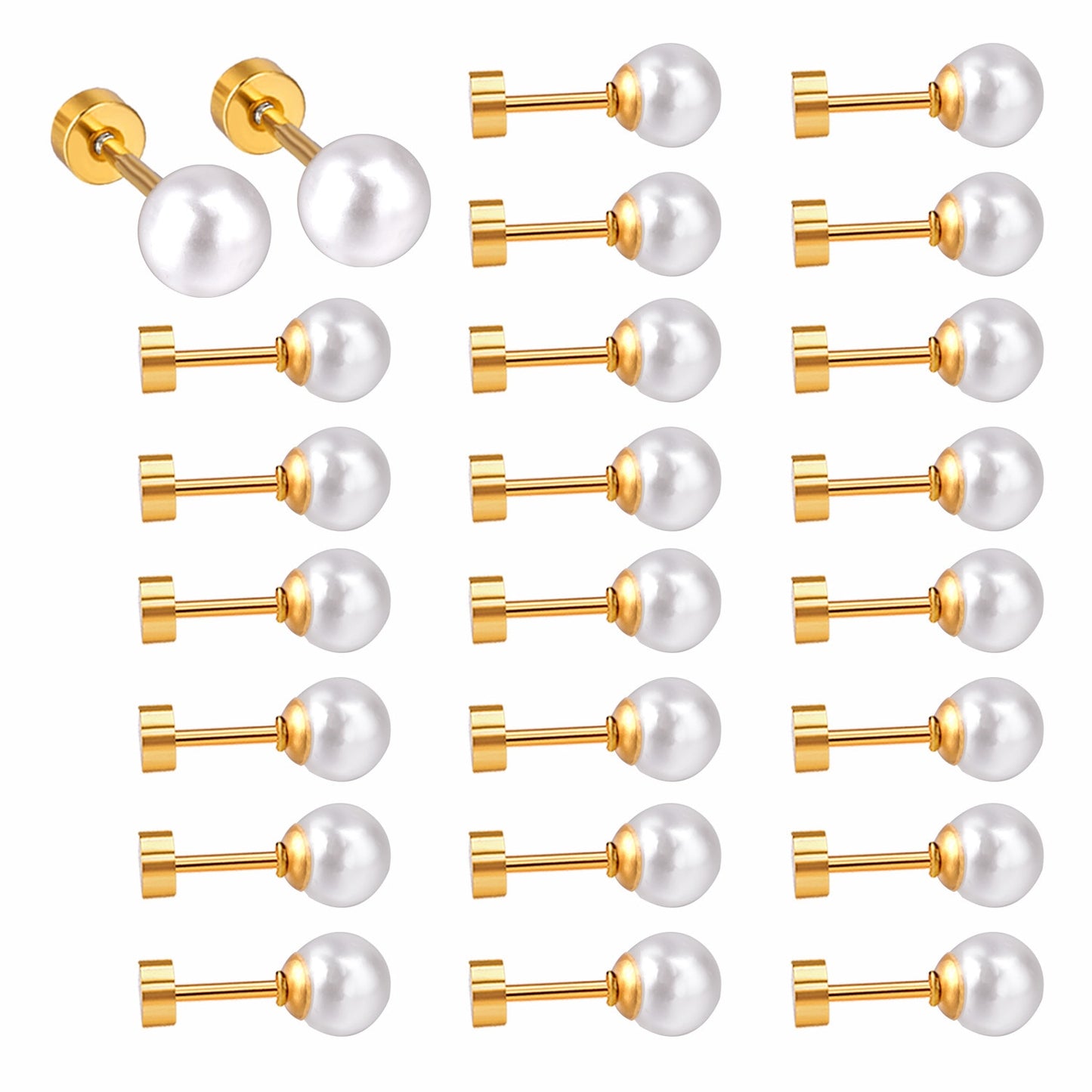 My Dear Pear Pearl l Stud Earring