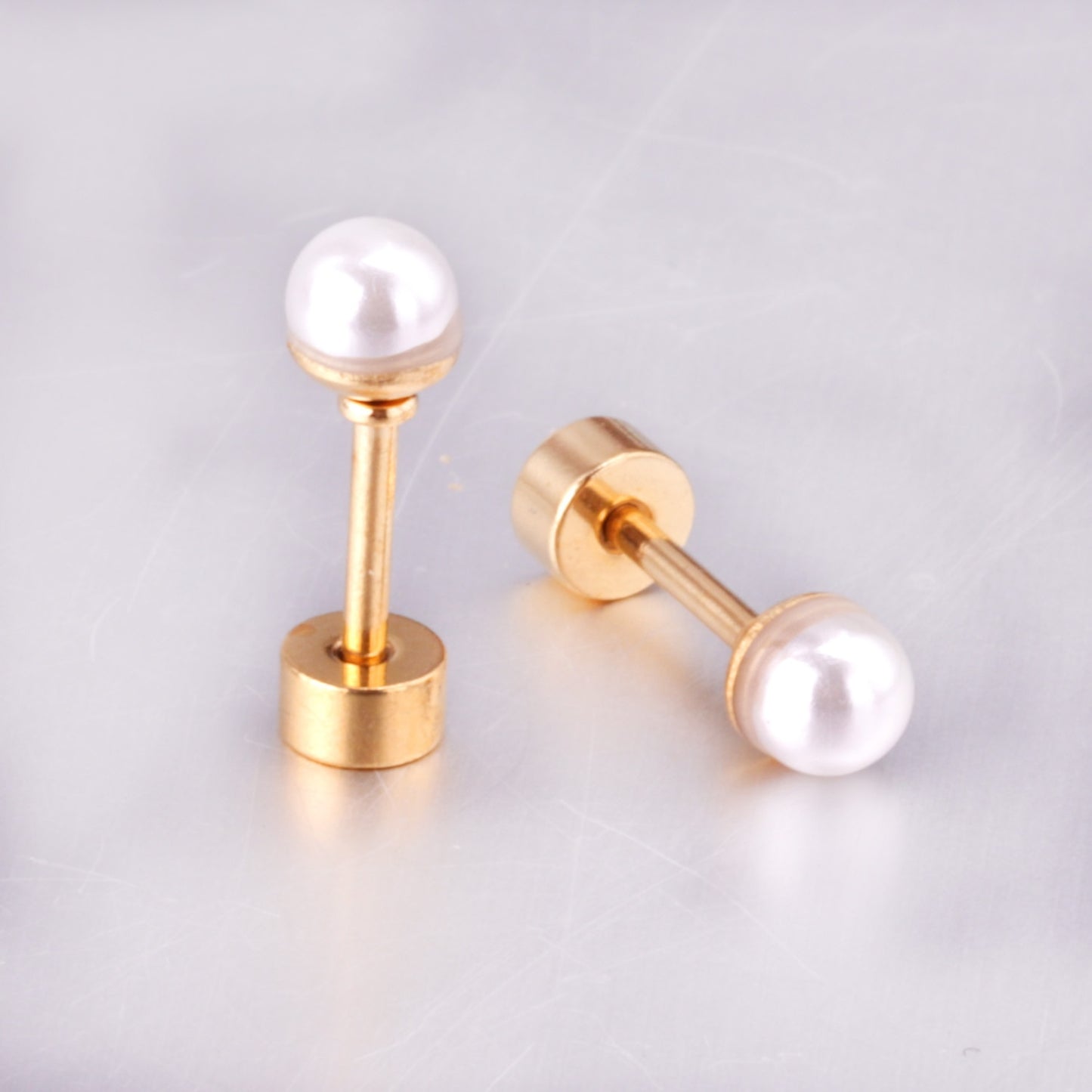 My Dear Pear Pearl l Stud Earring