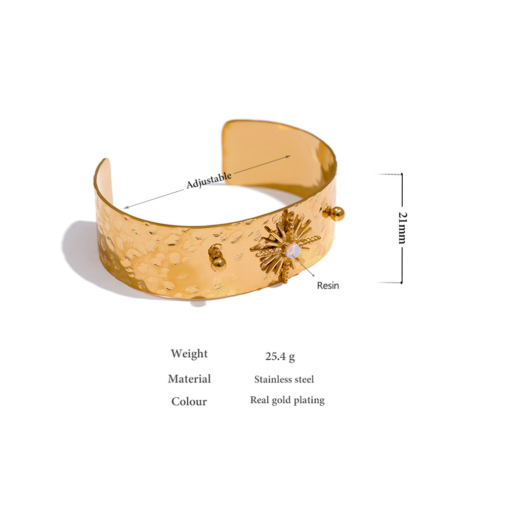 Celestial Cuff l Bangle Bracelet