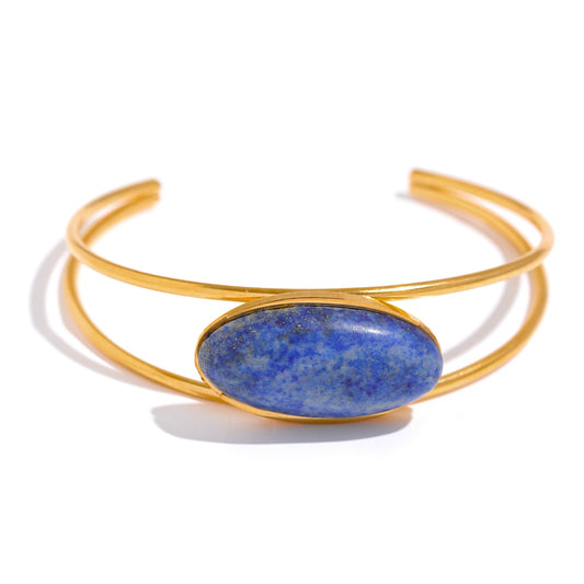 Lapis Lazuli l Bangle Bracelet