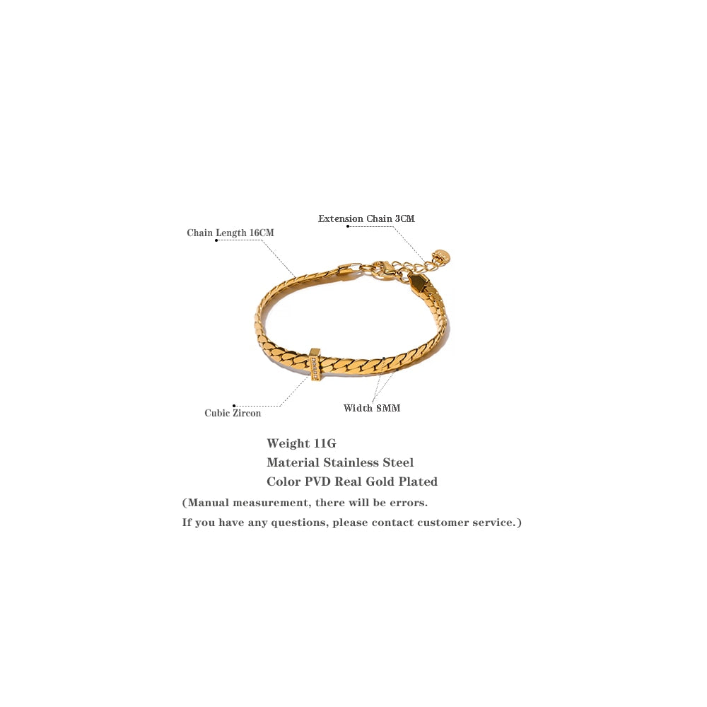 Flat Flourish l Bracelet